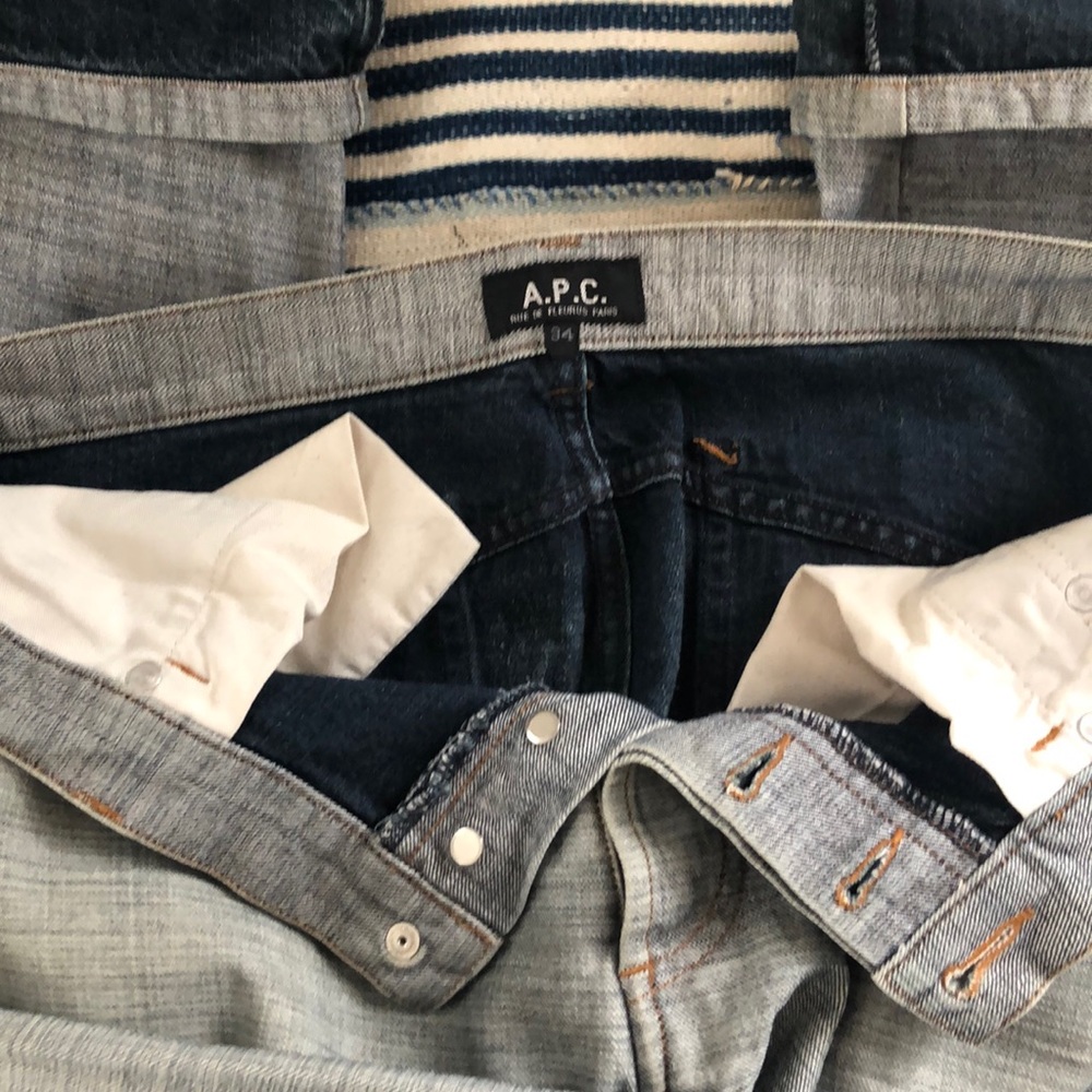 A.P.C. Inside out Jeans